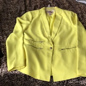 Forever 21 chartreuse blazer